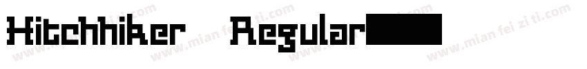 Hitchhiker Regular字体转换
